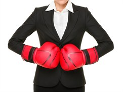 Women with Boxing Gloves